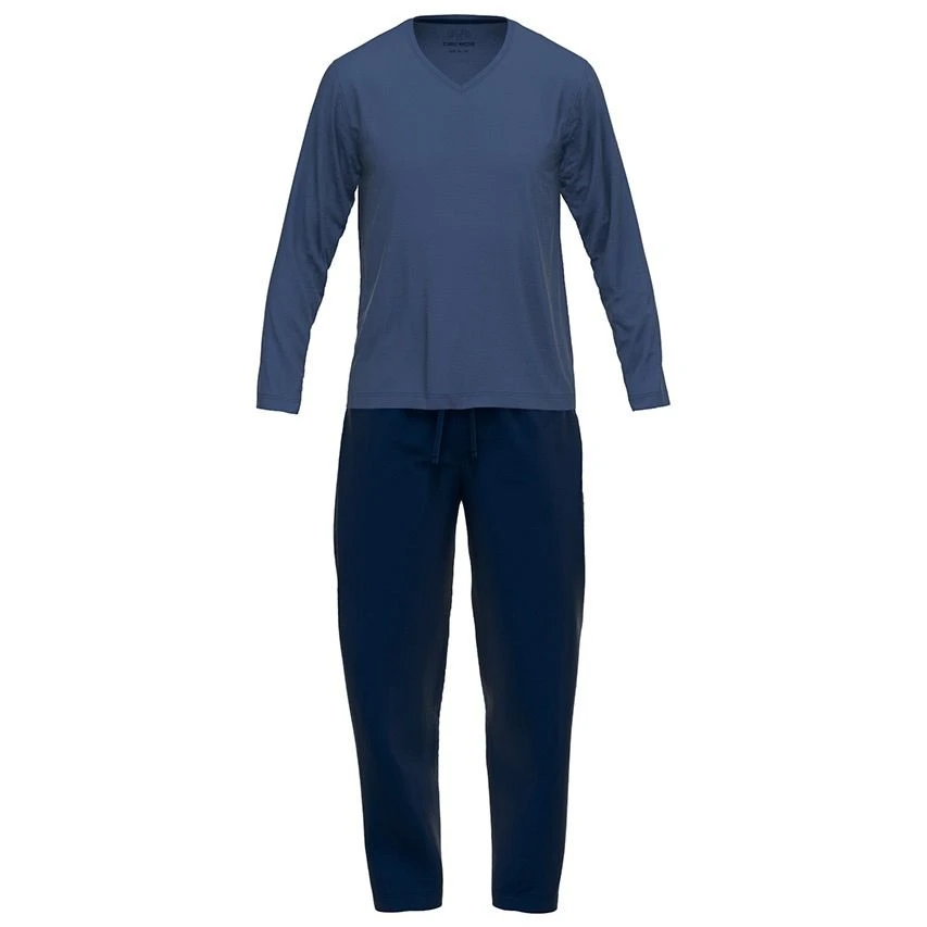CECEBA Bamboe Pyjamaset Lang Blauw 1 CECEBA Bamboe Pyjamaset Lang Blauw