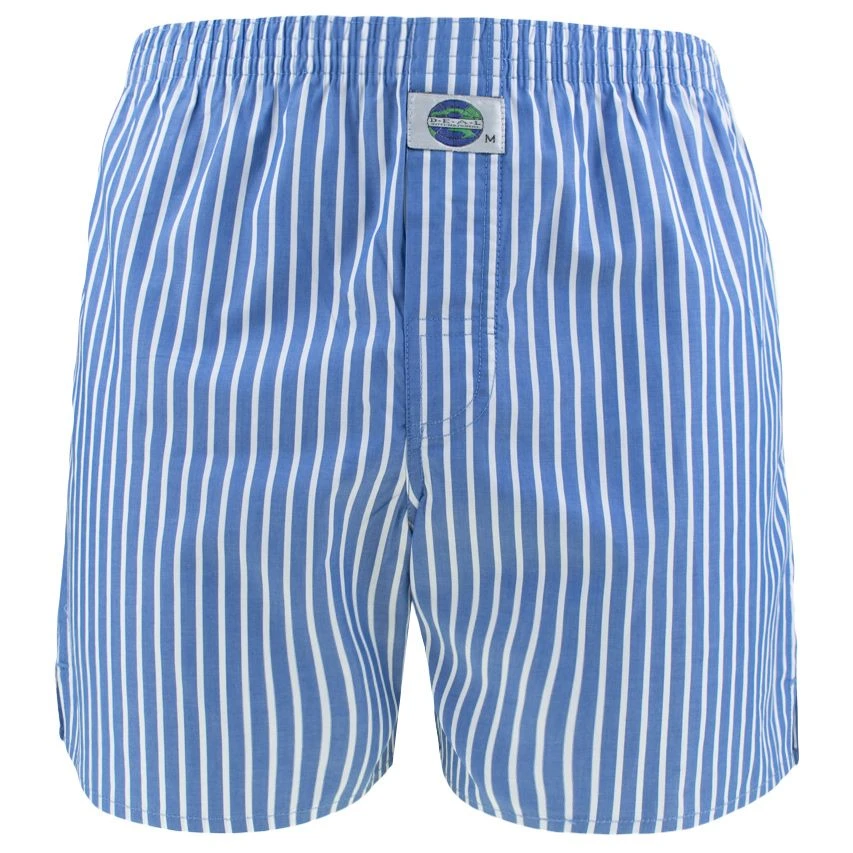 DEAL Wijde Boxershort Stripe Blauw & Wit 192267 1 DEAL Wijde Boxershort Stripe Blauw & Wit 192267