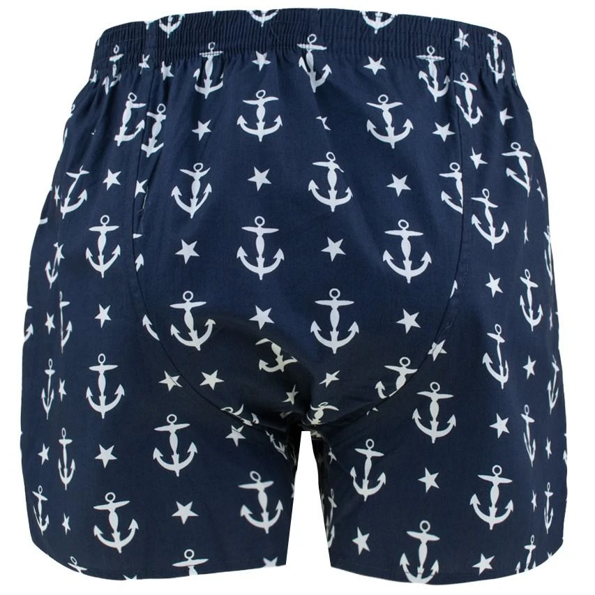 DEAL Wijde Boxershort Anchor Blauw 192276 2 DEAL Wijde Boxershort Anchor Blauw 192276 - Afbeelding 2