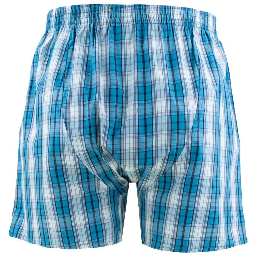 DEAL Wijde Boxershort Check Blauw 192283 2 DEAL Wijde Boxershort Check Blauw 192283 - Afbeelding 2