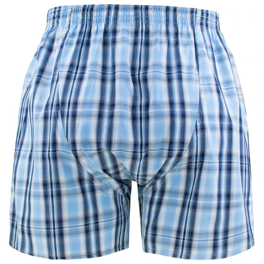 DEAL Wijde Boxershort Check Blauw 192285 2 DEAL Wijde Boxershort Check Blauw 192285 - Afbeelding 2