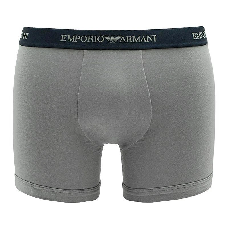 Emporio Armani Boxers 2-pack Navy & Grijs 4 Emporio Armani Boxers 2-pack Navy & Grijs - Afbeelding 4