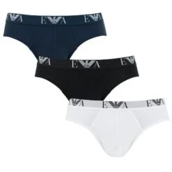 Emporio Armani Stretch 3-pack Slips Multi