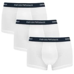 Emporio Armani 3-pack Boxers Stretch Wit