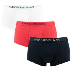 Emporio Armani 3-pack Boxers Cotton Multi III
