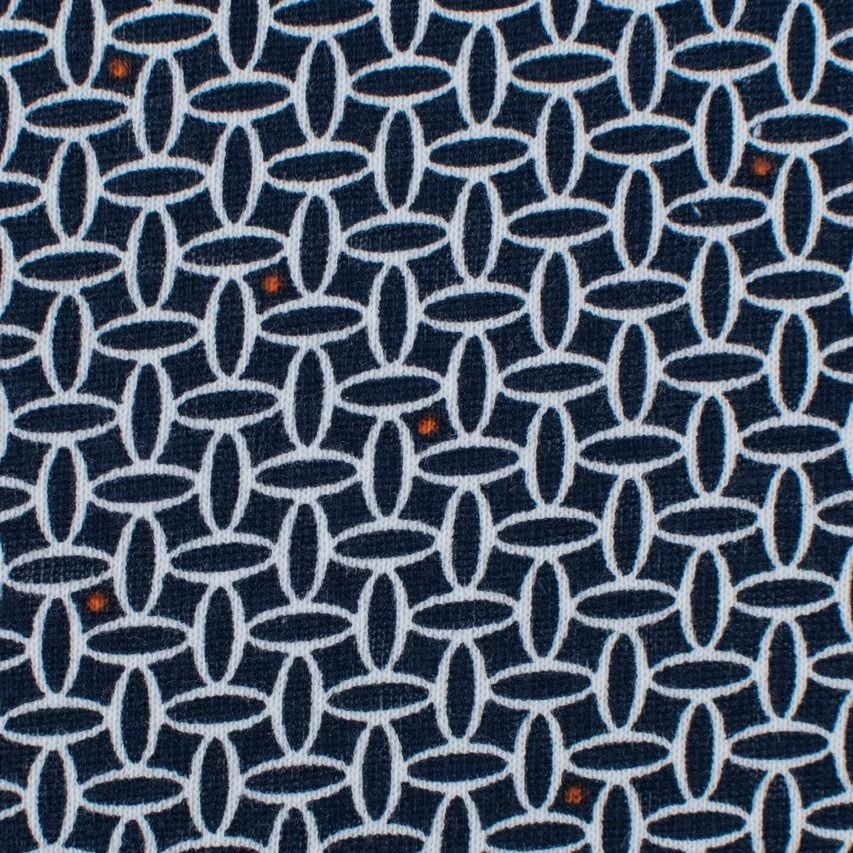 Götzburg Pyjamaset Lang Boord Pocket Blauw 7 Götzburg Pyjamaset Lang Boord Pocket Blauw - Afbeelding 7