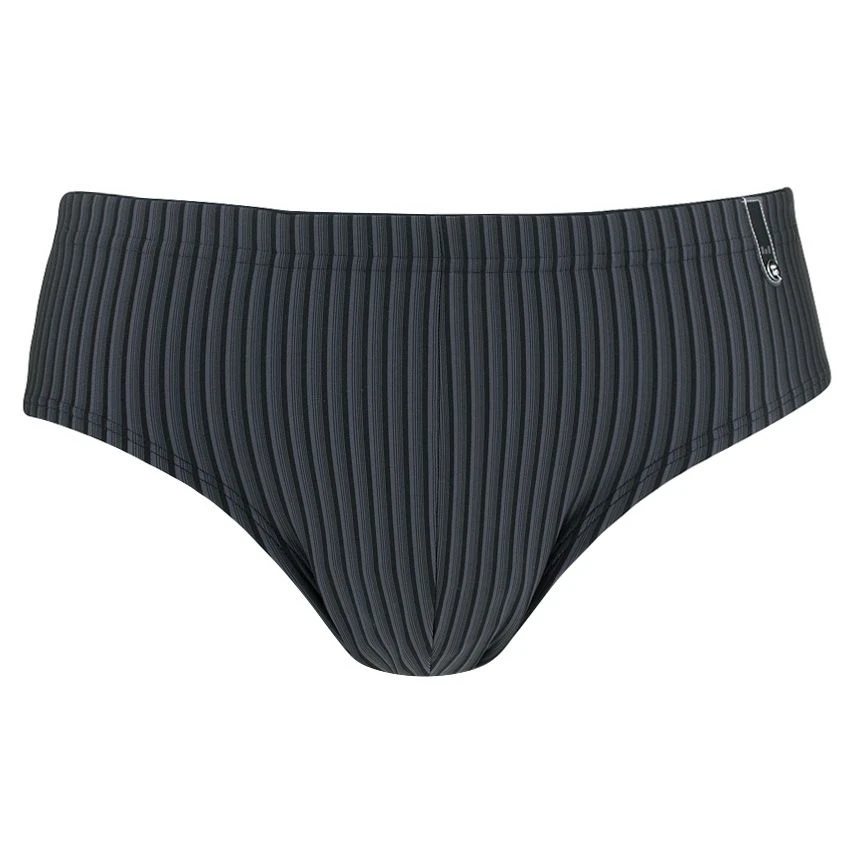 Götzburg Microfiber Slip Gestreept Zwart 1 Götzburg Microfiber Slip Gestreept Zwart