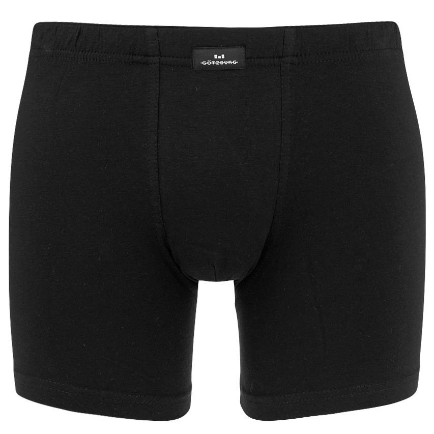 Götzburg 2-pack Long Boxers Basic Zwart II 4 Götzburg 2-pack Long Boxers Basic Zwart II - Afbeelding 4