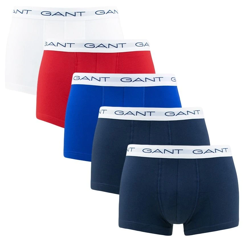GANT 5-pack Boxers Basic Multi II 1 GANT 5-pack Boxers Basic Multi II