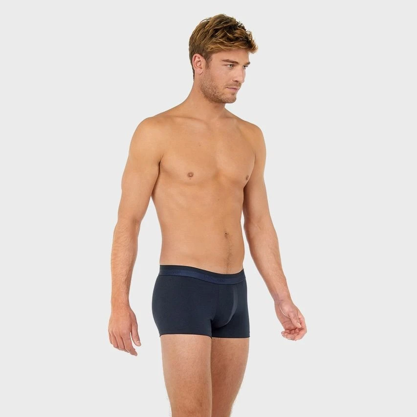 HOM Cotton Modal Boxer Classic Blauw 2 HOM Cotton Modal Boxer Classic Blauw - Afbeelding 2