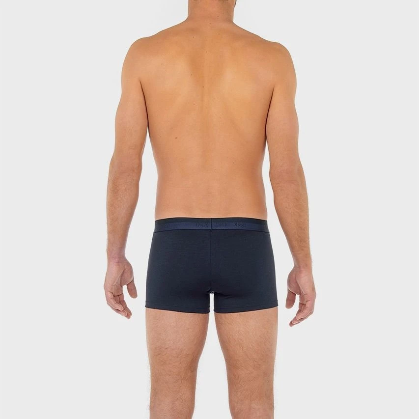 HOM Cotton Modal Boxer Classic Blauw 3 HOM Cotton Modal Boxer Classic Blauw - Afbeelding 3