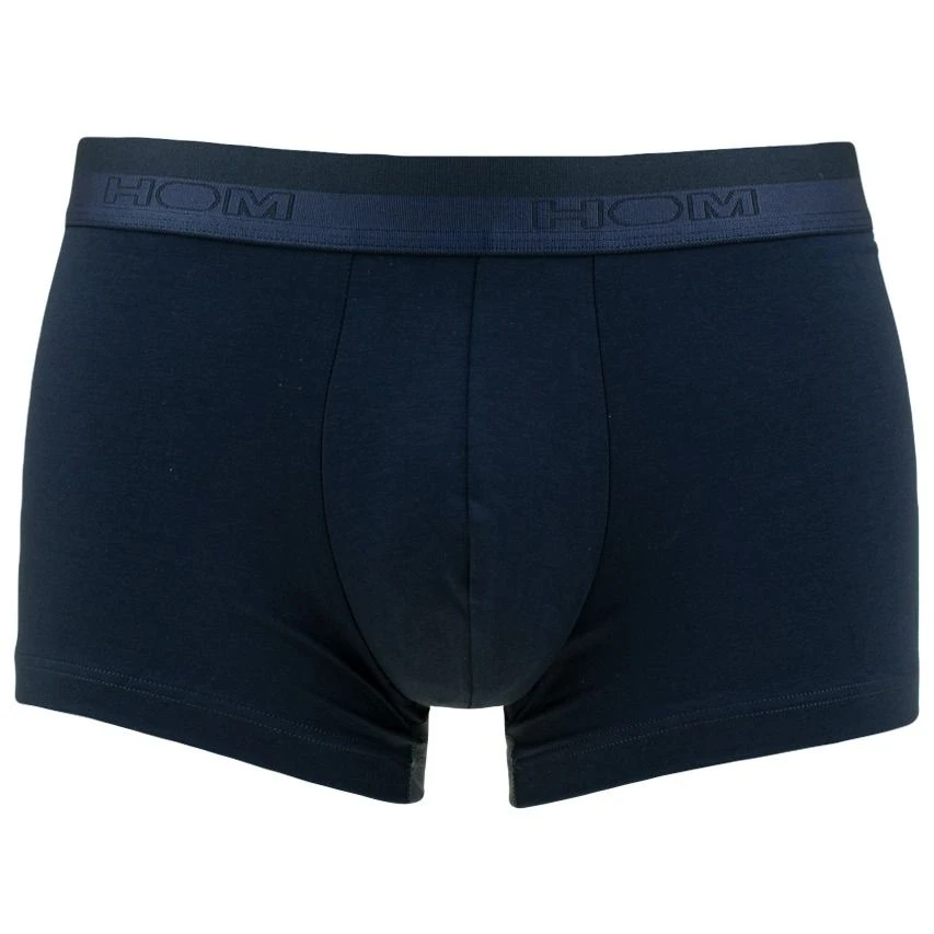 HOM Cotton Modal Boxer Classic Blauw 1 HOM Cotton Modal Boxer Classic Blauw