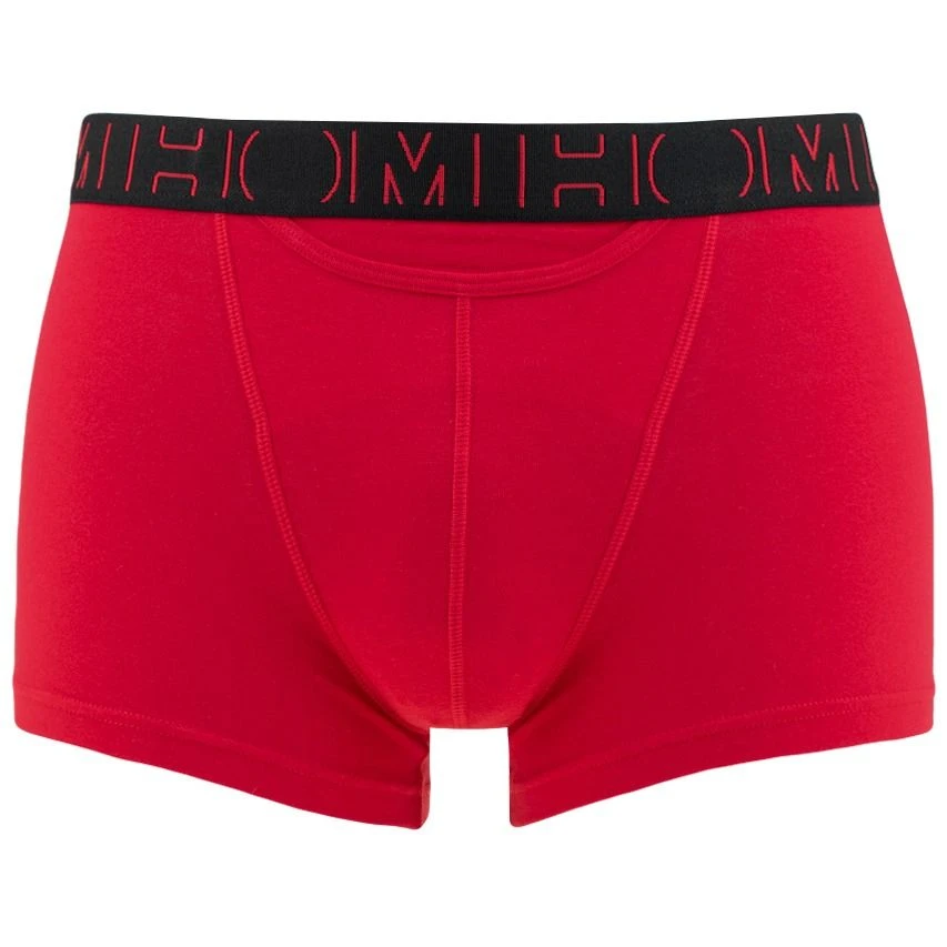 HOM HO1 2-pack Boxers Rood & Zwart 6 HOM HO1 2-pack Boxers Rood & Zwart - Afbeelding 6