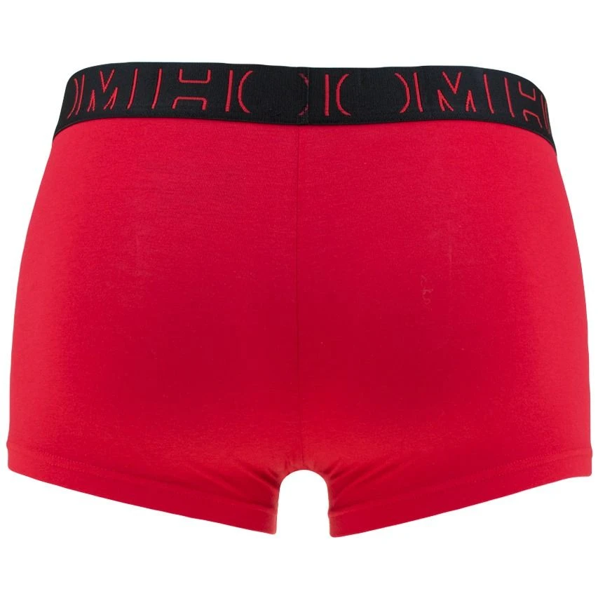 HOM HO1 2-pack Boxers Rood & Zwart 7 HOM HO1 2-pack Boxers Rood & Zwart - Afbeelding 7