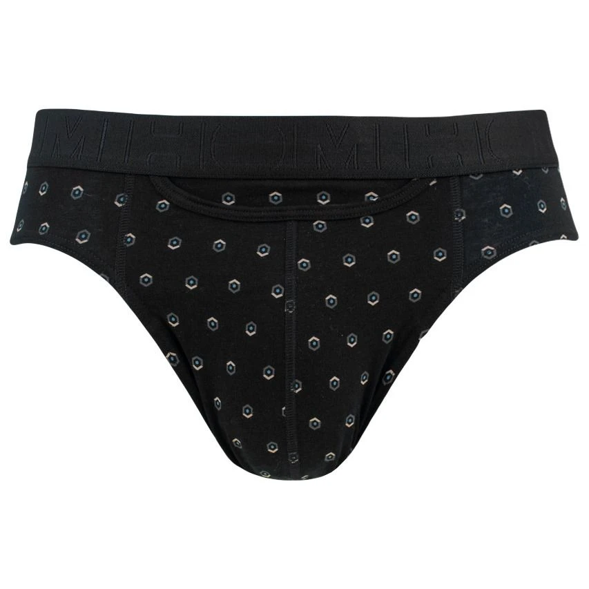 HOM HO1 2-pack Herenslips Gabriele Zwart 2 HOM HO1 2-pack Herenslips Gabriele Zwart - Afbeelding 2