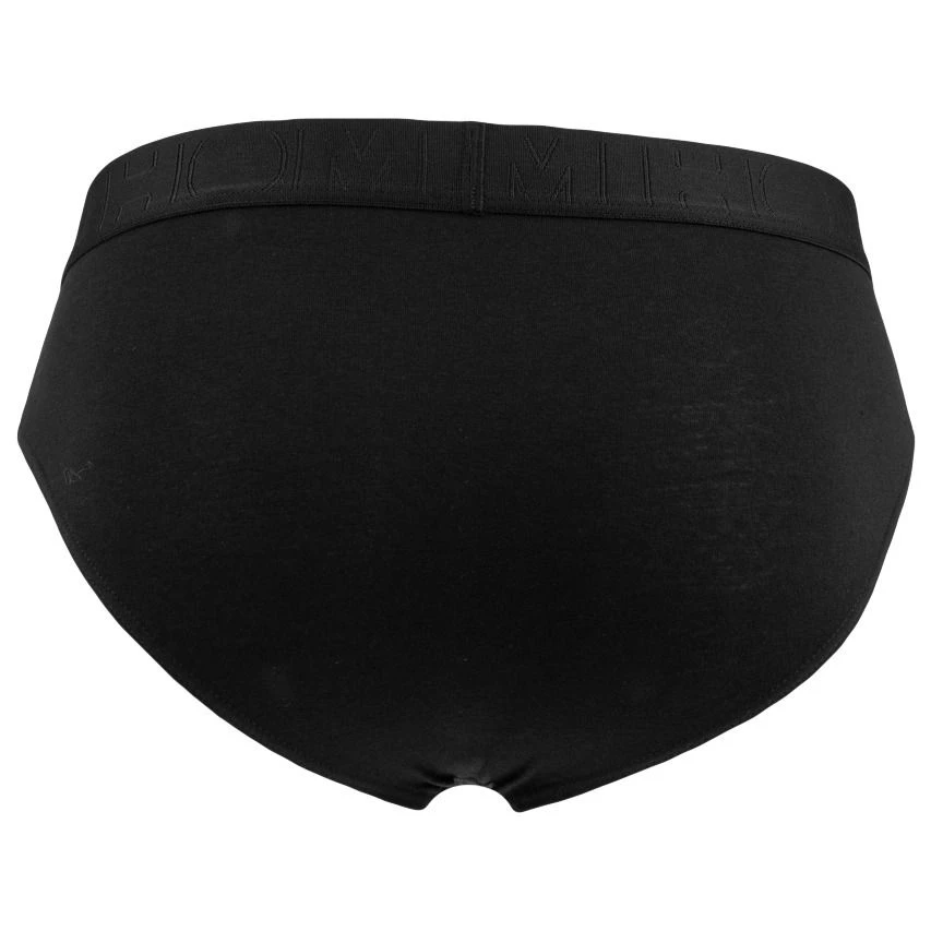 HOM HO1 2-pack Herenslips Gabriele Zwart 5 HOM HO1 2-pack Herenslips Gabriele Zwart - Afbeelding 5