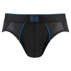 HOM Sports Lab Microfiber Herenslip Zwart