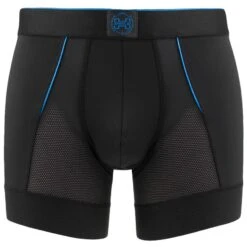HOM Sports Lab Microfiber Long Boxer Zwart