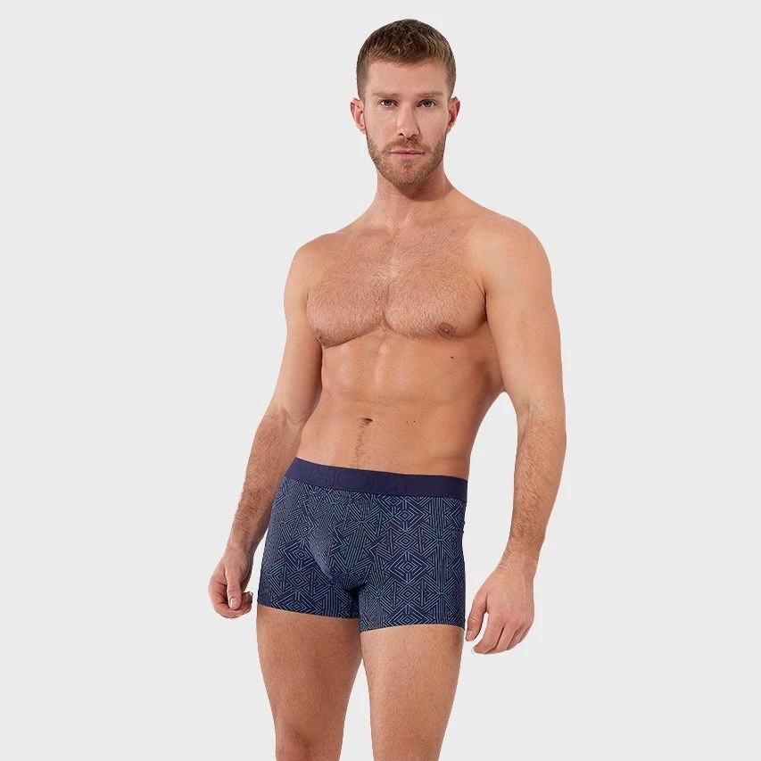 HOM HO1 Microfiber Boxer Jay Blauw 2 HOM HO1 Microfiber Boxer Jay Blauw - Afbeelding 2