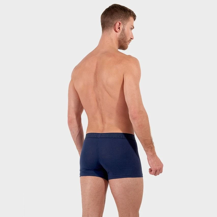 HOM 3-pack Boxers John Blauw 5 HOM 3-pack Boxers John Blauw - Afbeelding 5