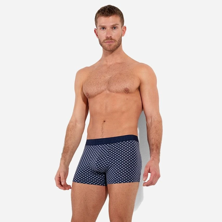 HOM 3-pack Boxers John Blauw 2 HOM 3-pack Boxers John Blauw - Afbeelding 2