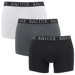 HOM 3-pack Long Boxers Patrick Zwart & Grijs