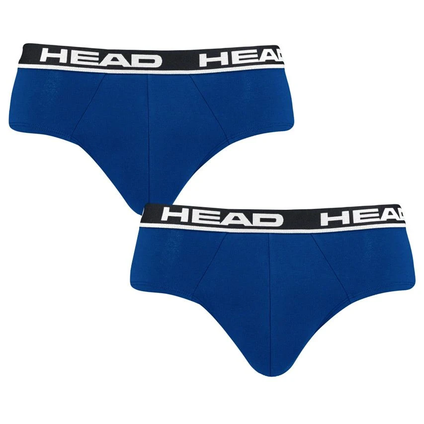 HEAD 2-pack Herenslips Basic Blauw II 1 HEAD 2-pack Herenslips Basic Blauw II