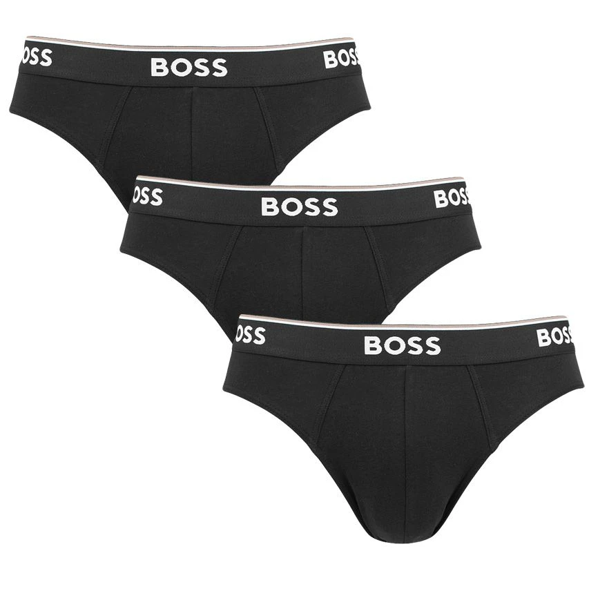 Hugo Boss Power 3-pack Herenslips Zwart 1 Hugo Boss Power 3-pack Herenslips Zwart