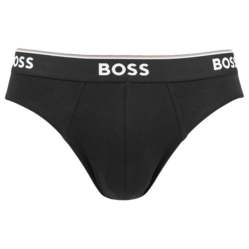 Hugo Boss Power 3-pack Herenslips Zwart 2 Hugo Boss Power 3-pack Herenslips Zwart - Afbeelding 2