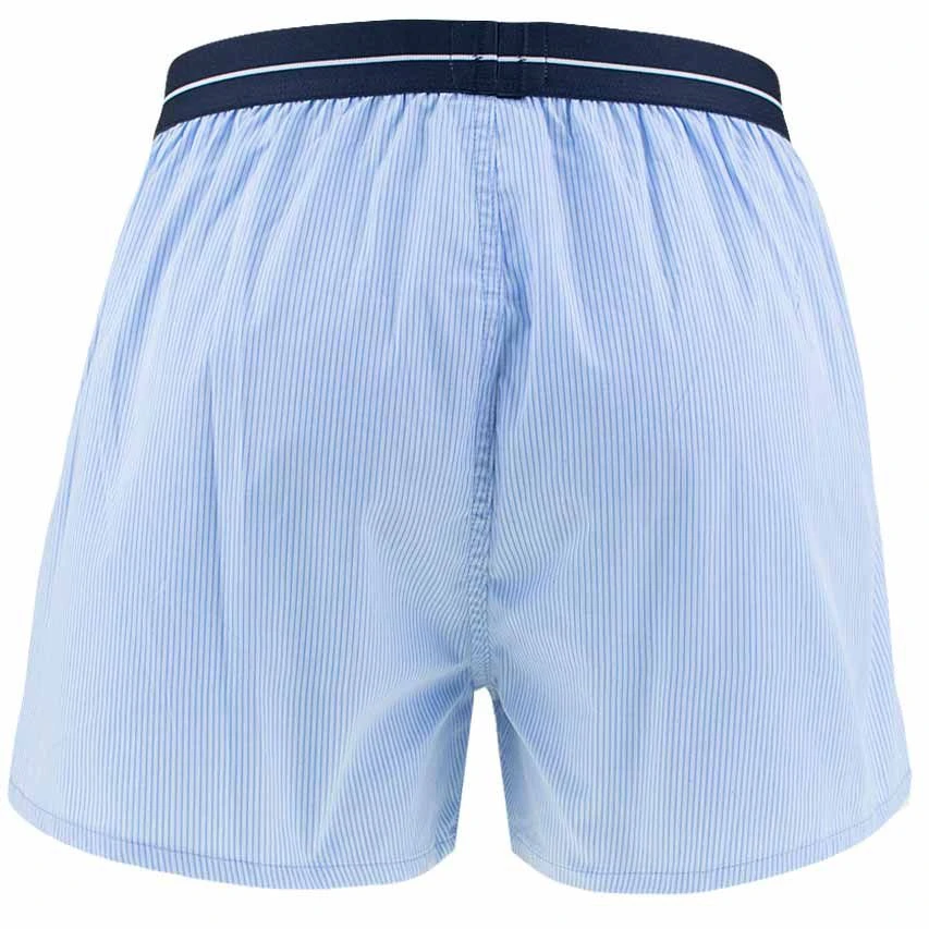 Hugo Boss BOSS 3-pack Wijde Boxershorts Basic Check Blauw 5 Hugo Boss BOSS 3-pack Wijde Boxershorts Basic Check Blauw - Afbeelding 5