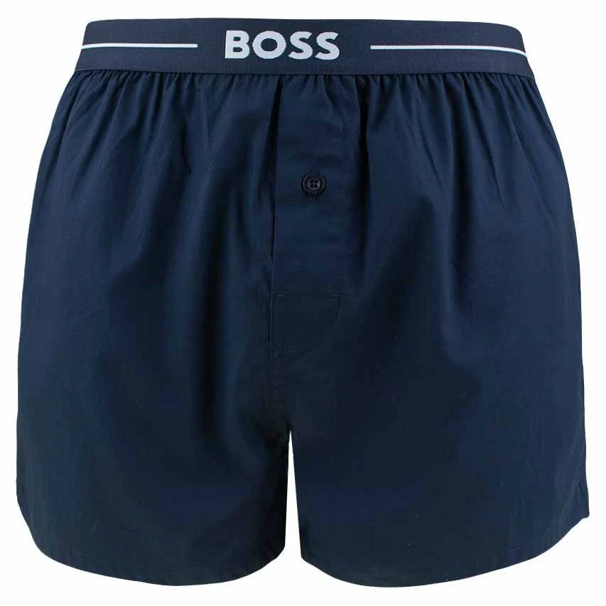 Hugo Boss BOSS 3-pack Wijde Boxershorts Basic Check Blauw 6 Hugo Boss BOSS 3-pack Wijde Boxershorts Basic Check Blauw - Afbeelding 6