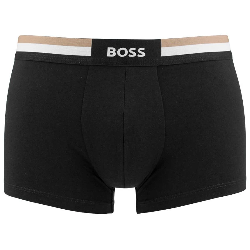 Hugo Boss BOSS Motion 3-pack Boxer Trunks Zwart 2 Hugo Boss BOSS Motion 3-pack Boxer Trunks Zwart - Afbeelding 2