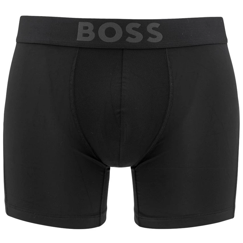 Hugo Boss BOSS Active Microfiber 3-pack Long Boxers Zwart 2 Hugo Boss BOSS Active Microfiber 3-pack Long Boxers Zwart - Afbeelding 2