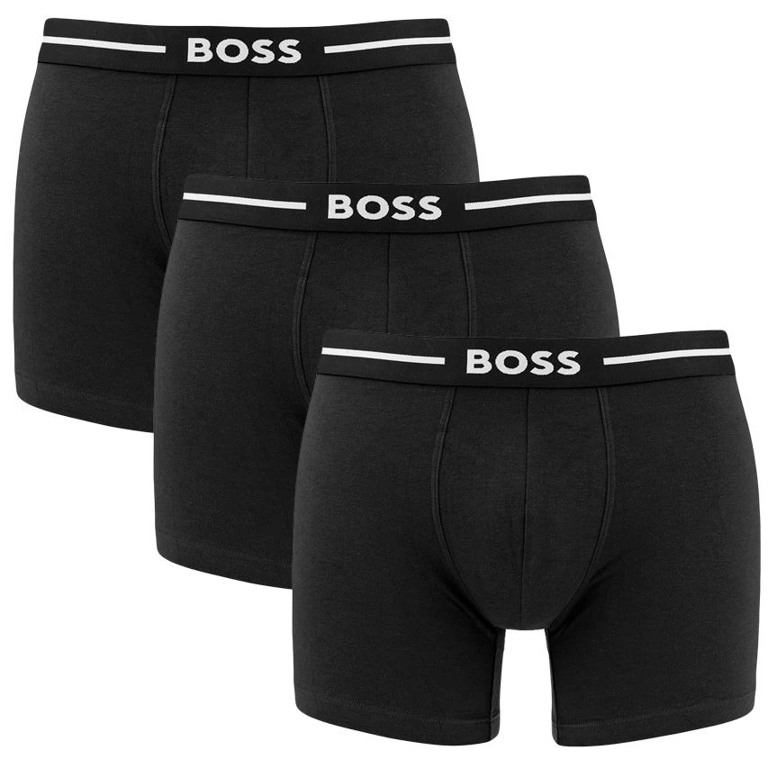 Hugo Boss BOSS Bold 3-pack Boxers Zwart 001 1 Hugo Boss BOSS Bold 3-pack Boxers Zwart 001