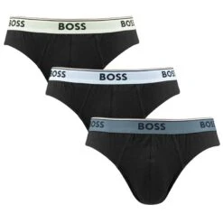 Hugo Boss BOSS Power 3-pack Herenslips Combi Zwart 963