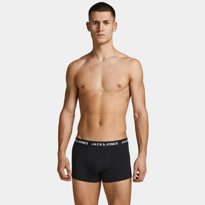 Jack & Jones 5-pack Boxer Trunks Huey Combi Zwart 2 Jack & Jones 5-pack Boxer Trunks Huey Combi Zwart - Afbeelding 2