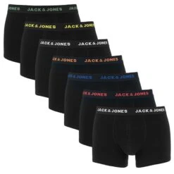 Jack & Jones 7-pack Boxer Trunks Basic Combi Zwart
