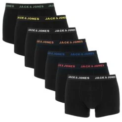 Jack & Jones 7-pack Boxers Plus Size Basic Zwart