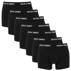 Jack & Jones 7-pack Boxers Huey Zwart