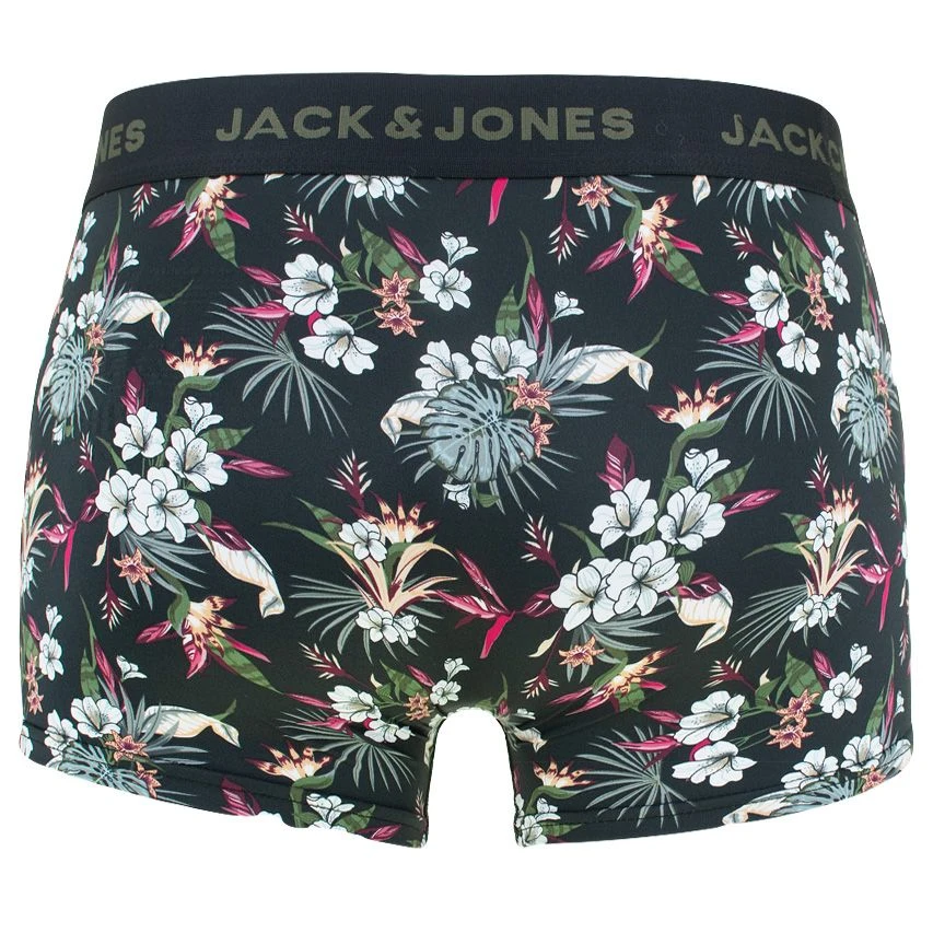 Jack & Jones 3-pack Microfiber Boxers Flower Zwart 7 Jack & Jones 3-pack Microfiber Boxers Flower Zwart - Afbeelding 7