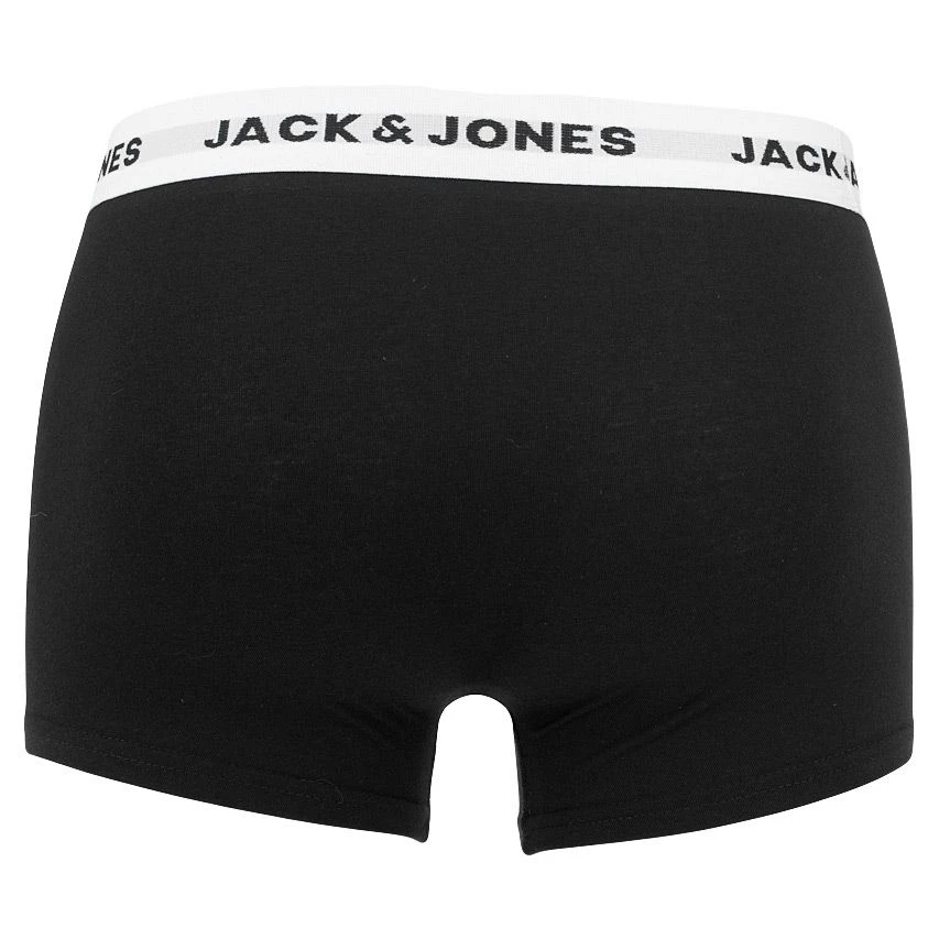 Jack & Jones 3-pack Boxer Trunks Solid Zwart 7 Jack & Jones 3-pack Boxer Trunks Solid Zwart - Afbeelding 7