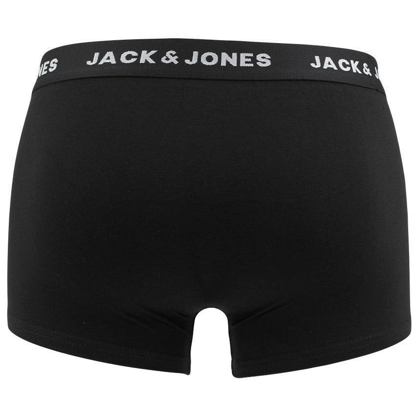 Jack & Jones 3-pack Boxer Trunks Solid Zwart 3 Jack & Jones 3-pack Boxer Trunks Solid Zwart - Afbeelding 3