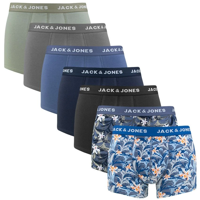Jack & Jones 7-pack Boxers Plus Size Mason Flower Multi 15 Jack & Jones 7-pack Boxers Plus Size Mason Flower Multi - Afbeelding 15