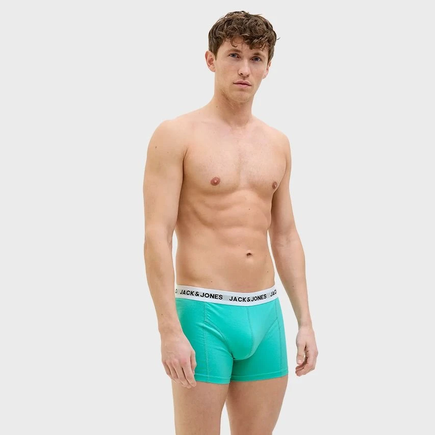 Jack & Jones 3-pack Boxer Trunks Tasmania Groen 5 Jack & Jones 3-pack Boxer Trunks Tasmania Groen - Afbeelding 5