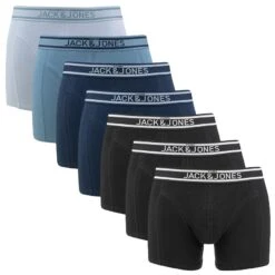 Jack & Jones 7-pack Boxer Trunks John Solid Multi
