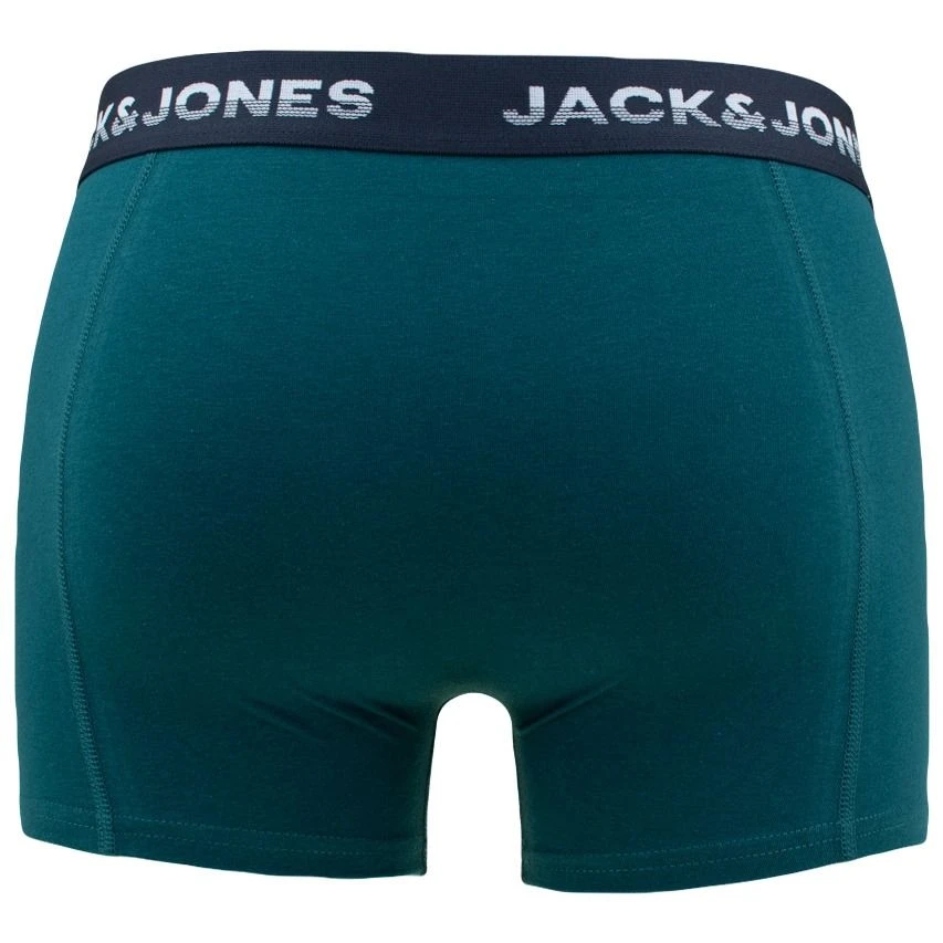 Jack & Jones 3-pack Boxer Trunks Maxwell Blauw & Groen 5 Jack & Jones 3-pack Boxer Trunks Maxwell Blauw & Groen - Afbeelding 5