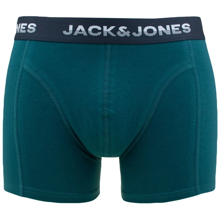 Jack & Jones 3-pack Boxer Trunks Maxwell Blauw & Groen 4 Jack & Jones 3-pack Boxer Trunks Maxwell Blauw & Groen - Afbeelding 4