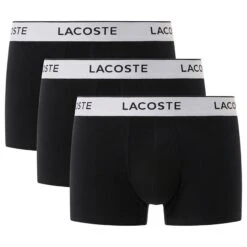 Lacoste 3-pack Boxers Zwart