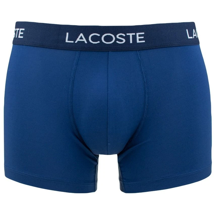 Lacoste 3-pack Microfiber Boxers Basic Blauw 8 Lacoste 3-pack Microfiber Boxers Basic Blauw - Afbeelding 8