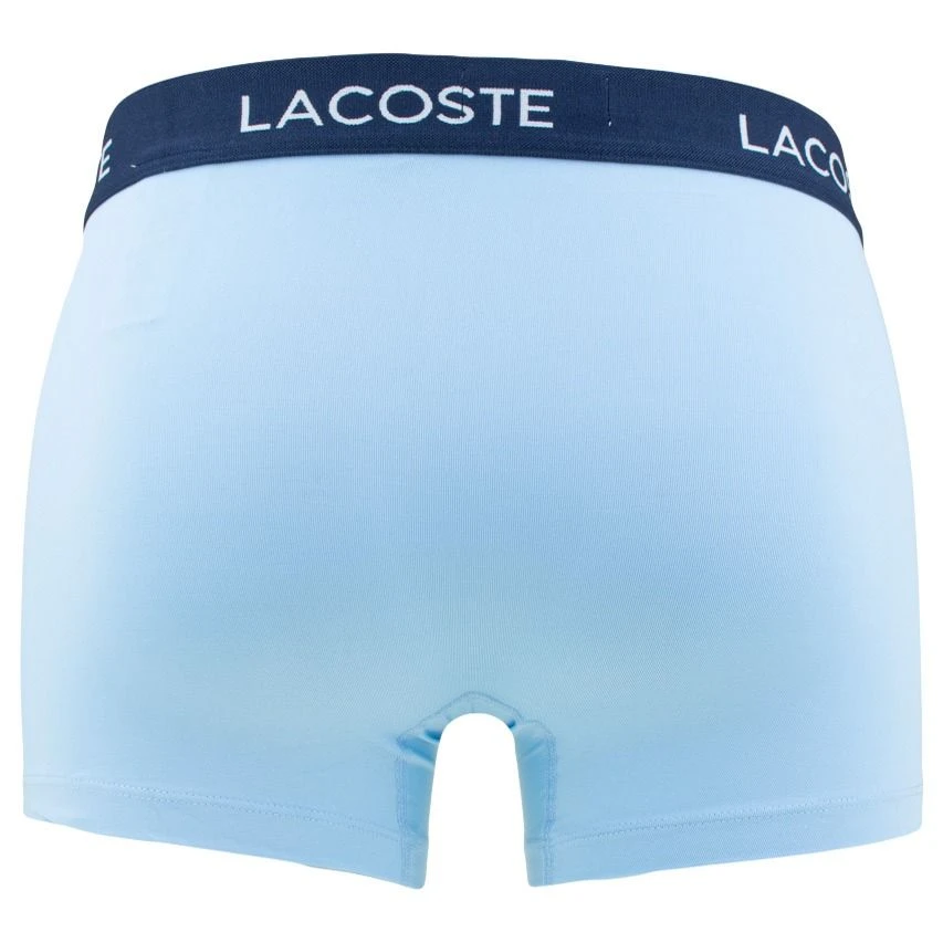 Lacoste 3-pack Microfiber Boxers Basic Blauw 11 Lacoste 3-pack Microfiber Boxers Basic Blauw - Afbeelding 11